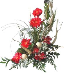  Ankara Anadolu kaliteli taze ve ucuz �i�ekler  Kirmizi gerbera �zel tanzim