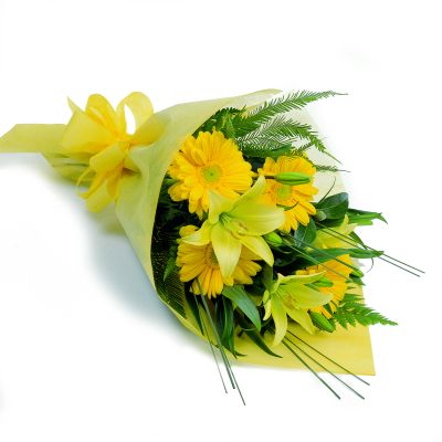  Ankara Anadolu hediye sevgilime hediye �i�ek  lilyum gerbera buketi �zel