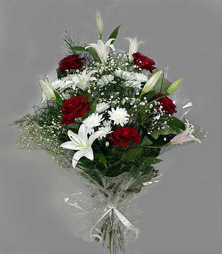 Ankara Anadolu uluslararas� �i�ek g�nderme  super g�rsel buket tanzimi