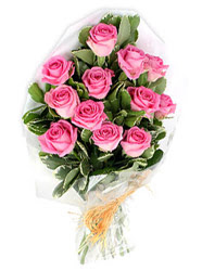  Ankara Anadolu yurti�i ve yurtd��� �i�ek sipari�i  12 li pembe g�l buketi.