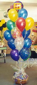  Ankara Anadolu uluslararas� �i�ek g�nderme  sepet i�erisinde �ikolata ve 21 adet balon