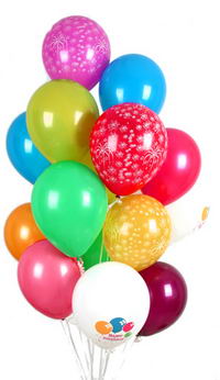  Ankara Anadolu hediye iek yolla  30 adet uan balon buketi demeti renkli