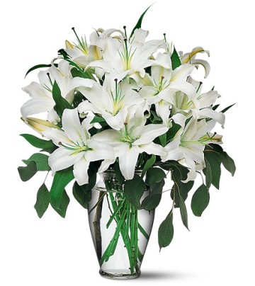  Ankara Anadolu internetten çiçek satışı  4 dal kazablanka ile görsel vazo tanzimi