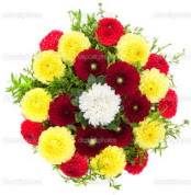  Ankara Anadolu �i�ek�i ma�azas�  13 adet mevsim �i�e�inden g�rsel buket