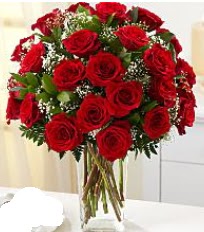 Vazo i�erisinde 33 adet k�rm�z� g�l  Ankara Anadolu cicek , cicekci 
