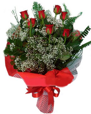 7 k�rm�z� g�l buketi  Ankara Anadolu �i�ek servisi , �i�ek�i adresleri 