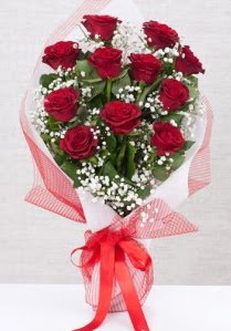 11 k�rm�z� g�lden buket �i�e�i  Ankara Anadolu 14 �ubat sevgililer g�n� �i�ek 