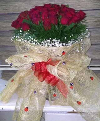 41 adet k�rm�z� g�lden k�z isteme buketi  Ankara Anadolu internetten �i�ek sat���  