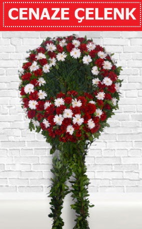 K�rm�z� Beyaz �elenk Cenaze �i�e�i  Ankara Anadolu Anadolu �nternetten �i�ek sipari�i 