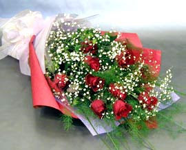 10 adet kirmizi gül çiçegi gönder  Ankara Anadolu anneler günü çiçek yolla  
