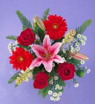  Ankara Anadolu ucuz �i�ek g�nder  Gerbera g�l ve lilyum buketi