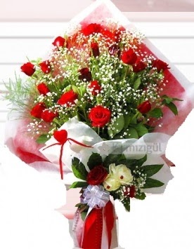Kız isteme buketi çiçeği 41 güllü  Ankara Anadolu Anadolu İnternetten çiçek siparişi  